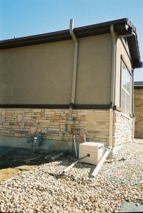radon mitigation system at condos RDS Environmental Colorado